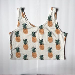 Pineapple Crop Top